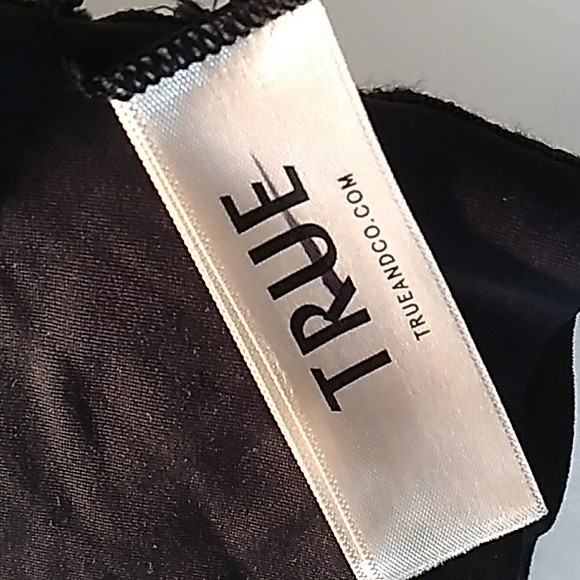 NWOT TRUEANDCO BRALETTE BLACK SUZE SMALL - Picture 7 of 9